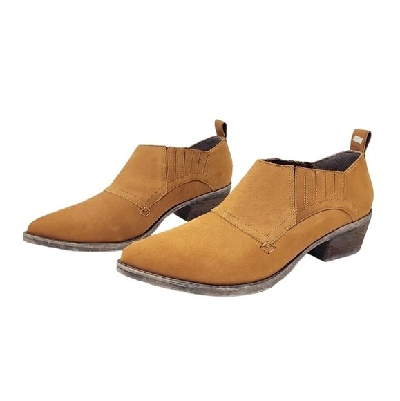 STEVE MADDEN Auckland Western Bootie cognac NWOT - Picture 3 of 9